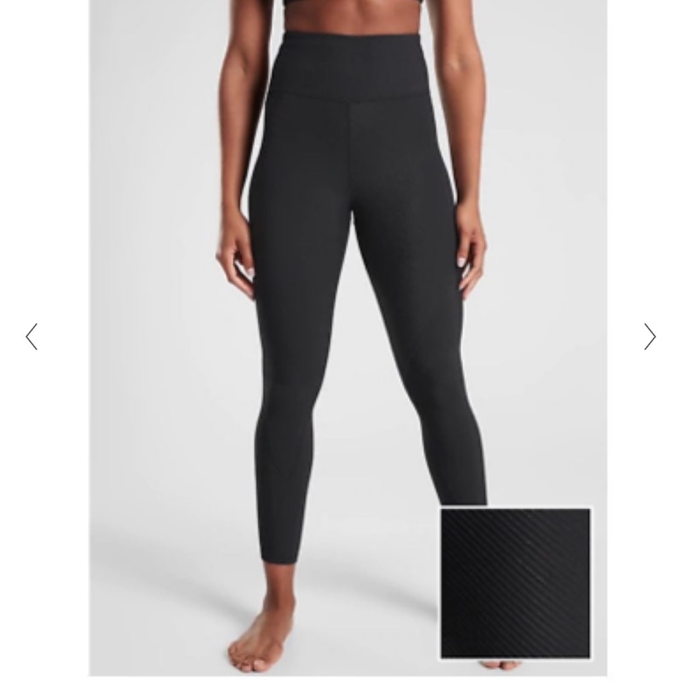 Athleta 7/8 Synergy Rib Tight - XS